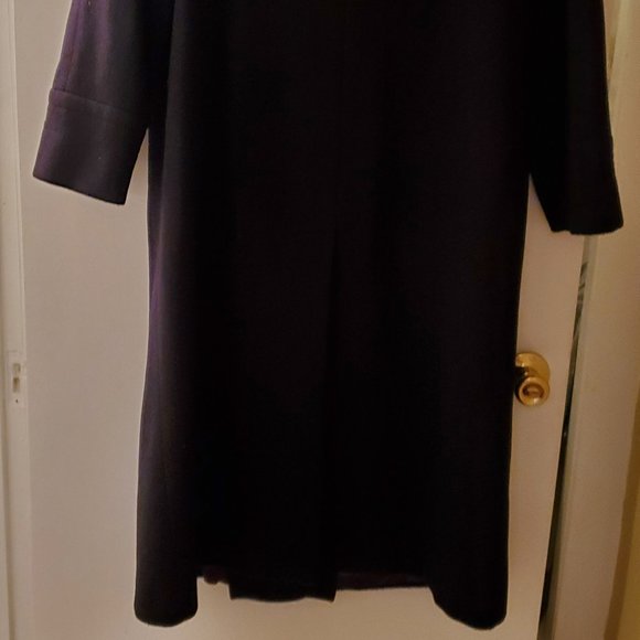 Alorna Super Fina Black button winter coat Woman's Size XL - Picture 6 of 13